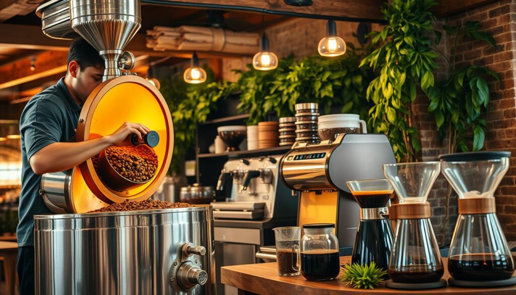 teknik roasting kopi